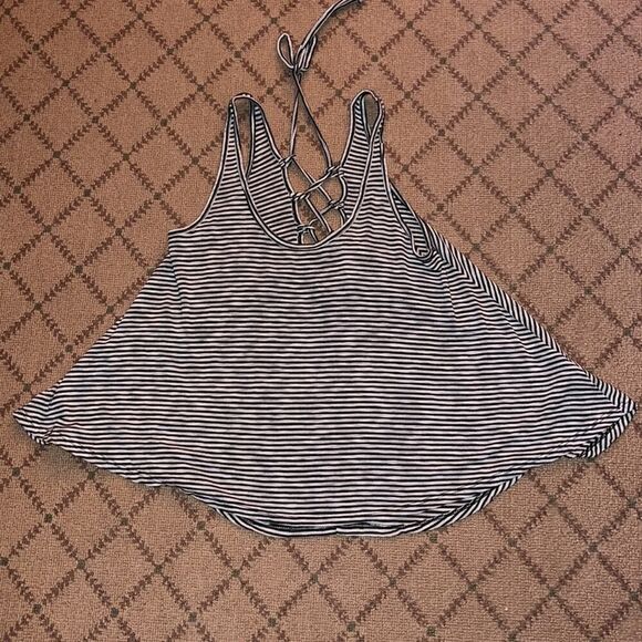 Vintage Havana flowy tank w ties  NWOT S - Picture 4 of 6